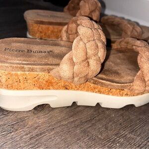 Pierre Dumas Braided Sandals